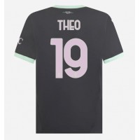 Camiseta AC Milan Theo Hernandez #19 Tercera Equipación Replica 2024-25 mangas cortas